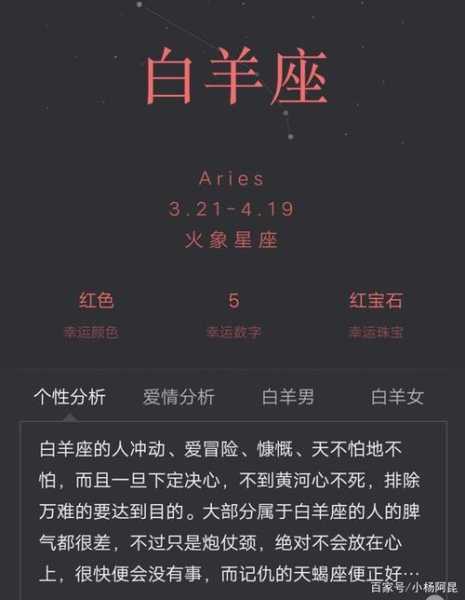 白羊星座运势每日更新查询，星座运势2021年运势大全白羊