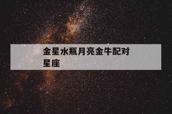 金星水瓶和金星金牛，金星金牛 金星水瓶